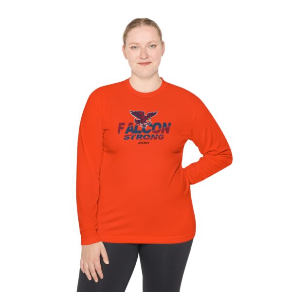 Unisex Lightweight Long Sleeve Tee - Falcon Strong - Image 7