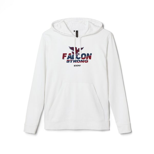 adidas Unisex Fleece Hoodie - Falcon Strong - Image 2