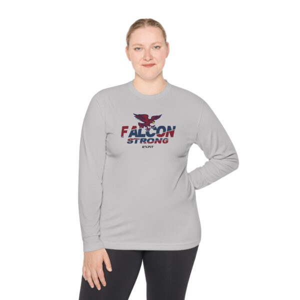 Unisex Lightweight Long Sleeve Tee - Falcon Strong - Image 4