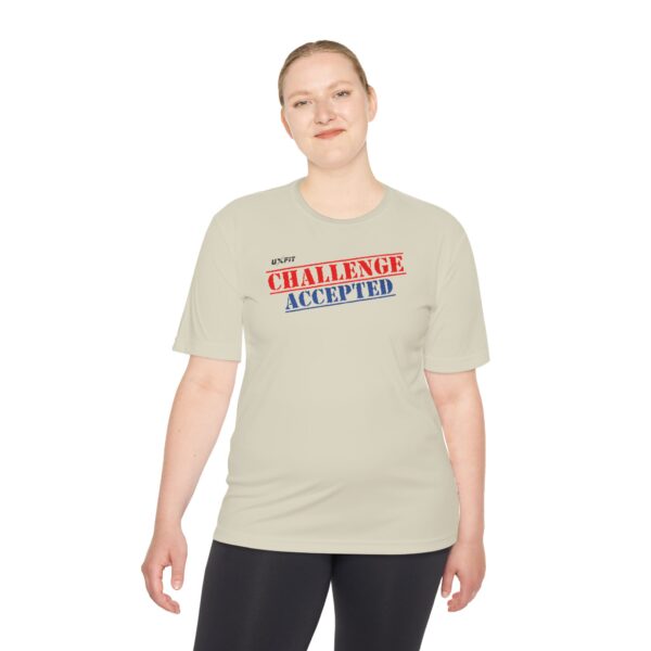 Unisex Moisture Wicking Tee - Challenge Accepted - Image 16