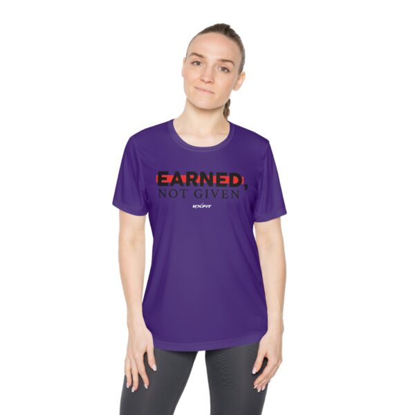 Ladies Competitor Tee - Earned, Not Given - Image 39