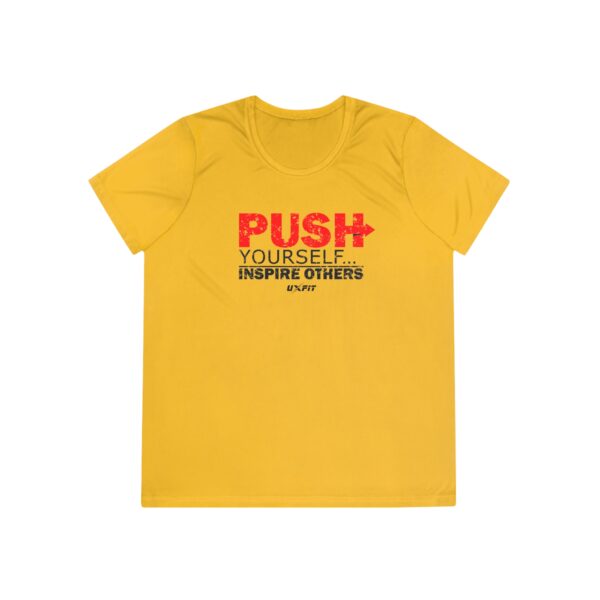 Ladies Competitor Tee - Push Yourself - Image 16