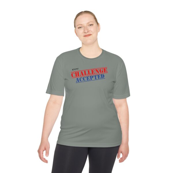 Unisex Moisture Wicking Tee - Challenge Accepted - Image 25