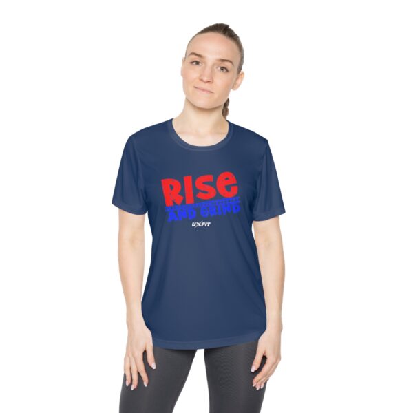 Ladies Competitor Tee - Rise and Grind - Image 48