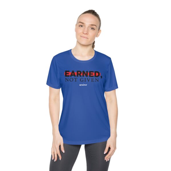 Ladies Competitor Tee - Earned, Not Given - Image 60