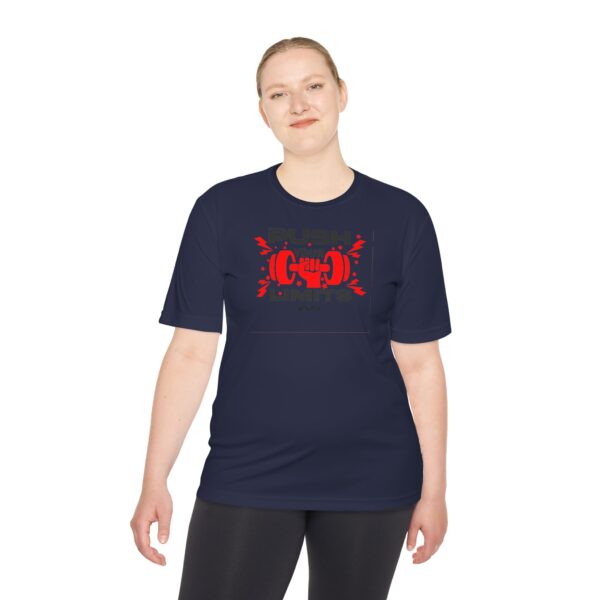 Unisex Moisture Wicking Tee - Push Your Limits - Image 43