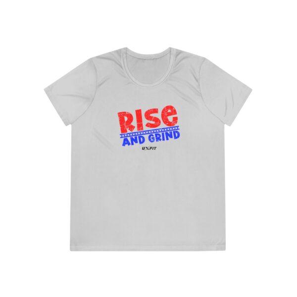 Ladies Competitor Tee - Rise and Grind - Image 5