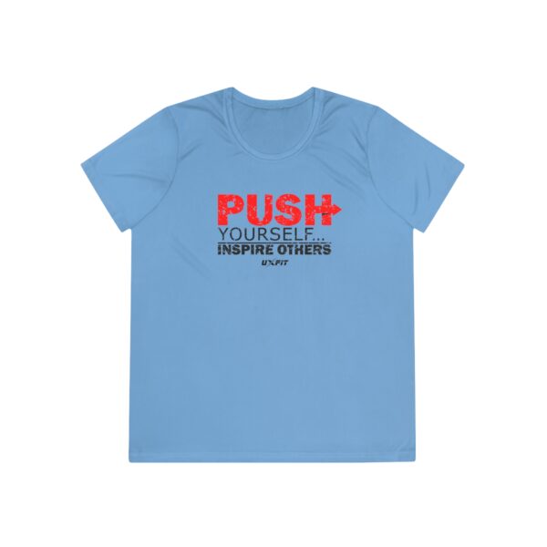 Ladies Competitor Tee - Push Yourself - Image 13