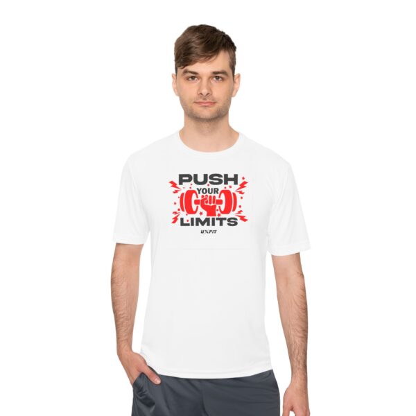 Unisex Moisture Wicking Tee - Push Your Limits - Image 8