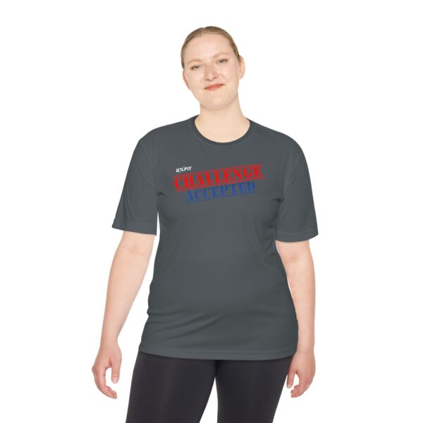 Unisex Moisture Wicking Tee - Challenge Accepted - Image 50