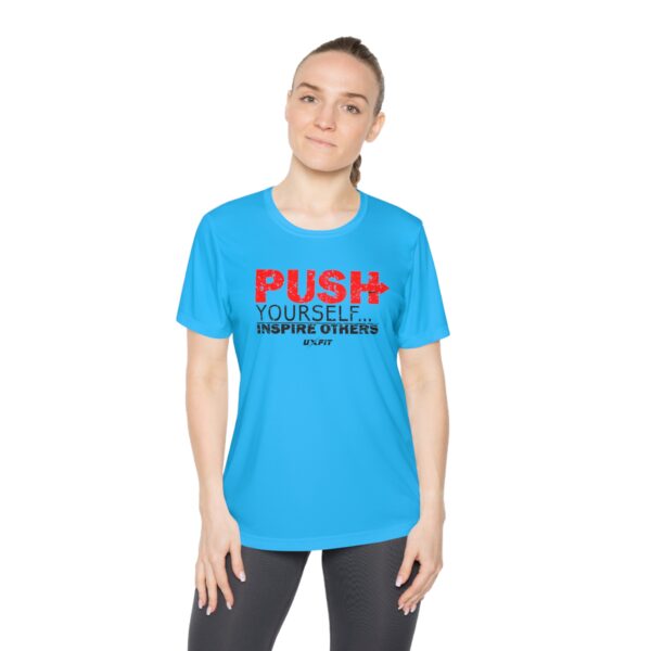 Ladies Competitor Tee - Push Yourself - Image 7