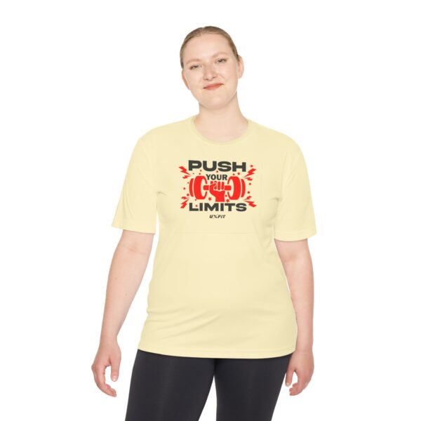 Unisex Moisture Wicking Tee - Push Your Limits - Image 59