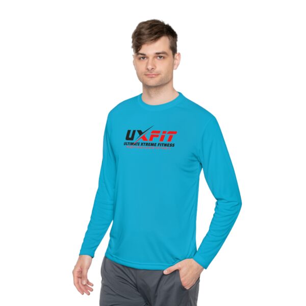 Unisex Lightweight Long Sleeve Tee - UX Fit - Image 2