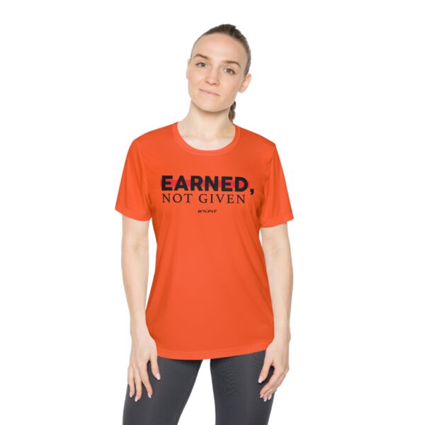 Ladies Competitor Tee - Earned, Not Given - Image 54