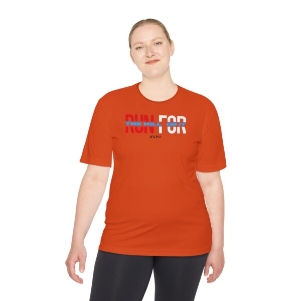 Unisex Moisture Wicking Tee - Run For The Hill Of It - Image 52