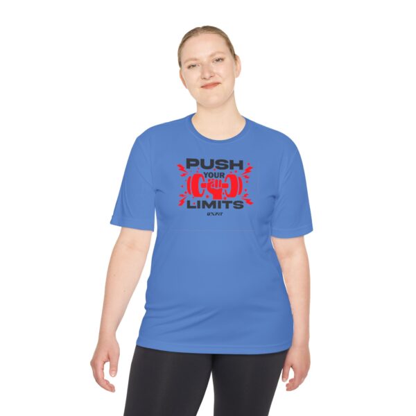 Unisex Moisture Wicking Tee - Push Your Limits - Image 30