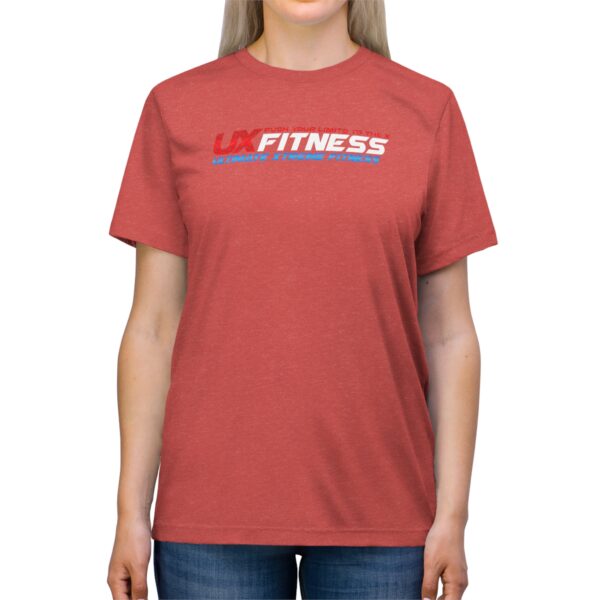 Unisex Triblend Tee - UX Fitness - Image 4