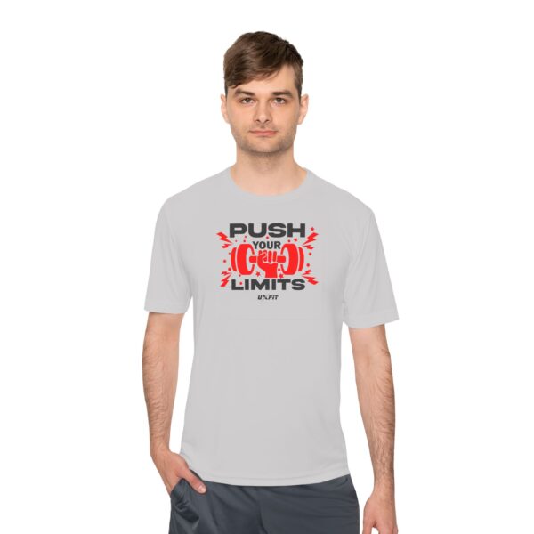 Unisex Moisture Wicking Tee - Push Your Limits - Image 14