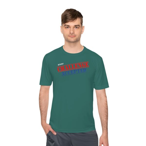 Unisex Moisture Wicking Tee - Challenge Accepted - Image 30