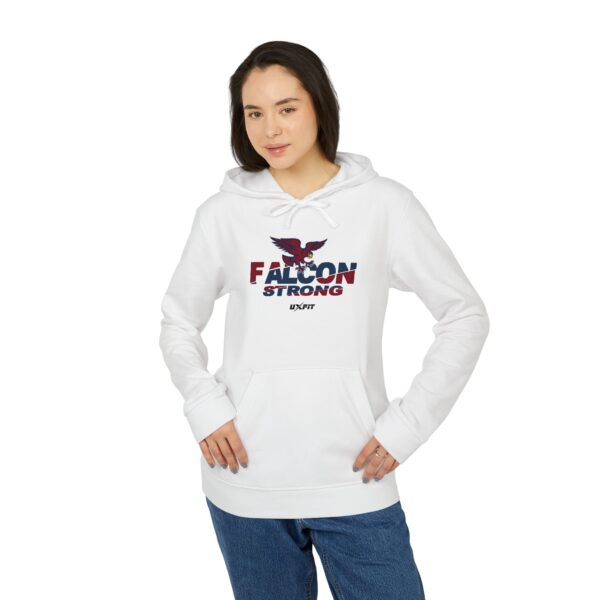 adidas Unisex Fleece Hoodie - Falcon Strong - Image 3