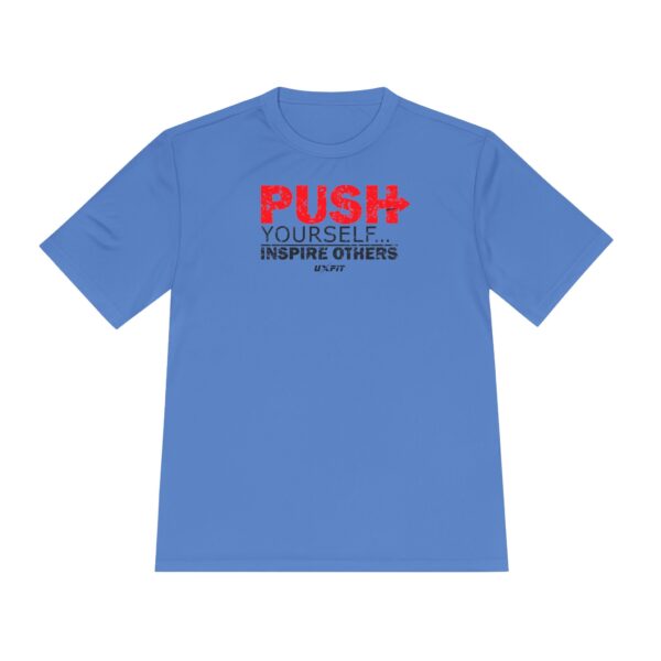 Unisex Moisture Wicking Tee - Push Yourself - Image 37