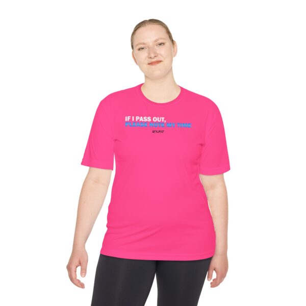 Unisex Moisture Wicking Tee - If I Pass Out... - Image 36