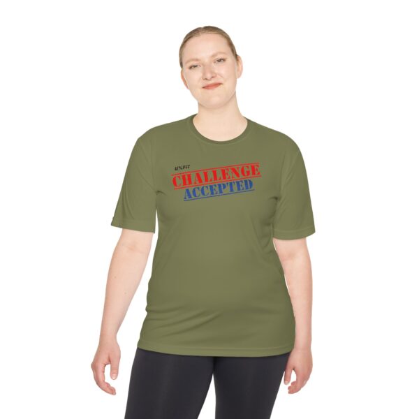 Unisex Moisture Wicking Tee - Challenge Accepted - Image 22