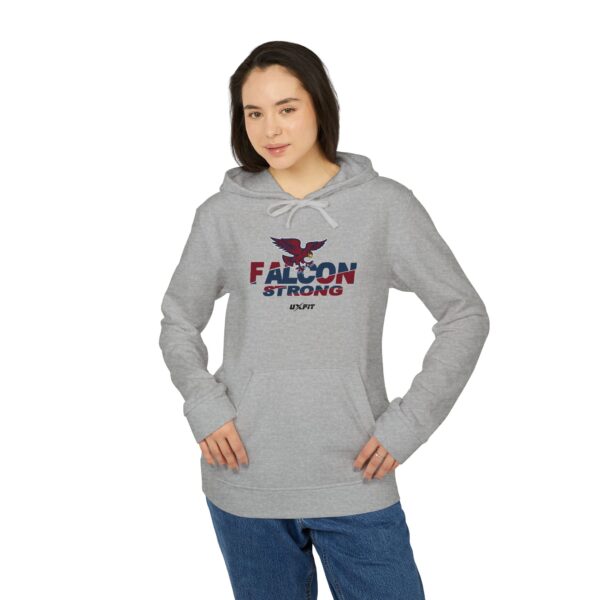 adidas Unisex Fleece Hoodie - Falcon Strong - Image 5