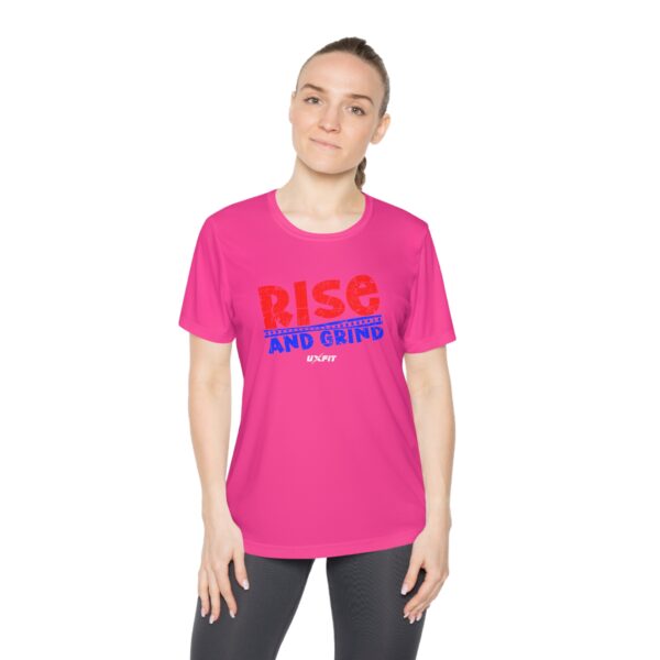 Ladies Competitor Tee - Rise and Grind - Image 36