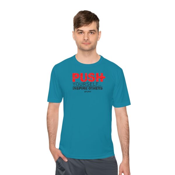 Unisex Moisture Wicking Tee - Push Yourself - Image 35