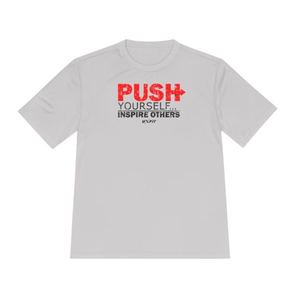 Unisex Moisture Wicking Tee - Push Yourself - Image 7