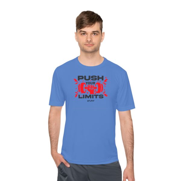 Unisex Moisture Wicking Tee - Push Your Limits - Image 29