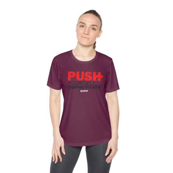 Ladies Competitor Tee - Push Yourself - Image 30