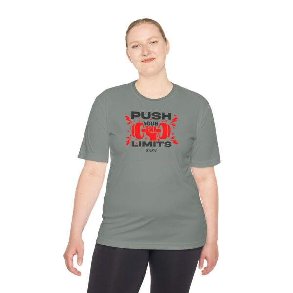 Unisex Moisture Wicking Tee - Push Your Limits - Image 18