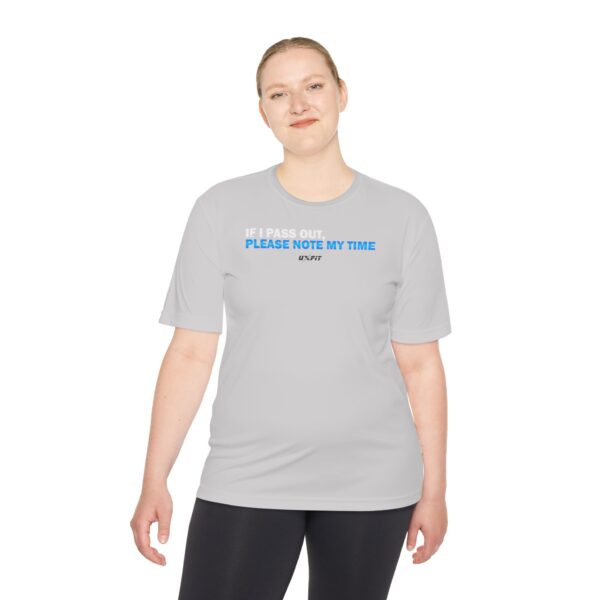 Unisex Moisture Wicking Tee - If I Pass Out... - Image 3