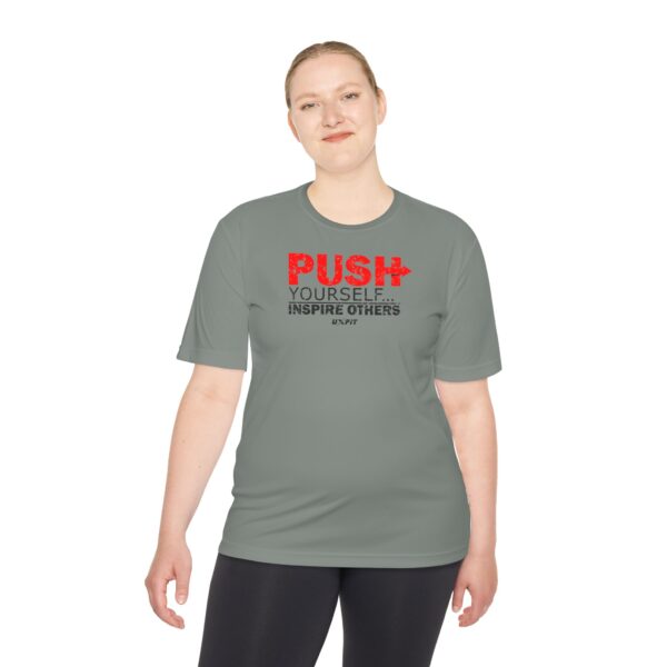 Unisex Moisture Wicking Tee - Push Yourself - Image 27