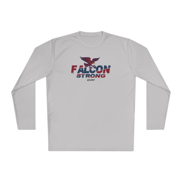 Unisex Lightweight Long Sleeve Tee - Falcon Strong - Image 2