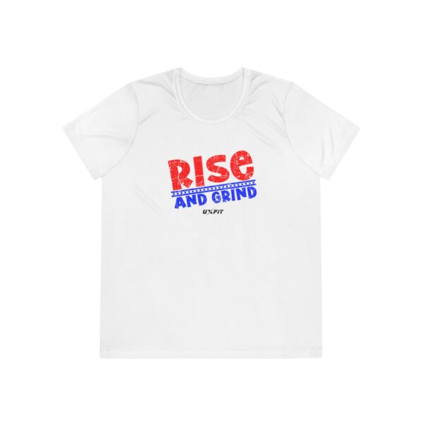 Ladies Competitor Tee - Rise and Grind - Image 49