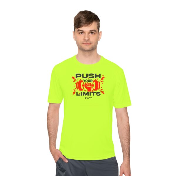 Unisex Moisture Wicking Tee - Push Your Limits - Image 5