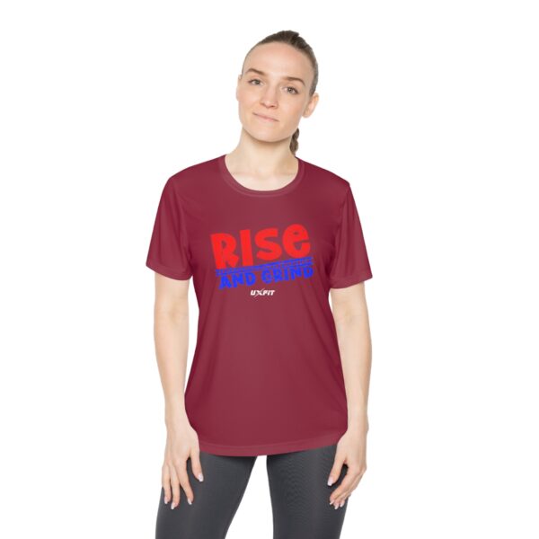 Ladies Competitor Tee - Rise and Grind - Image 15