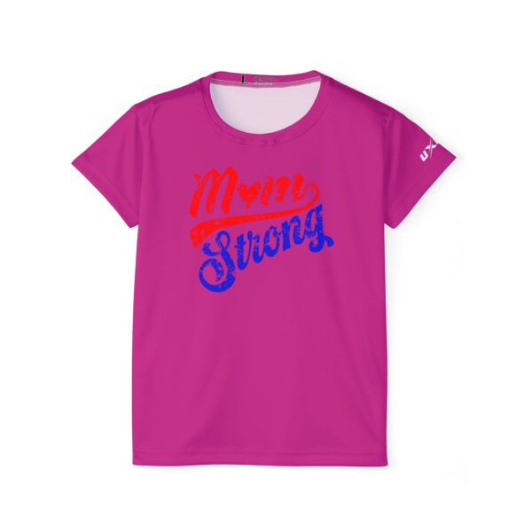 Women's Sports Jersey - Mom Strong - Image 2