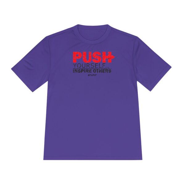 Unisex Moisture Wicking Tee - Push Yourself - Image 43