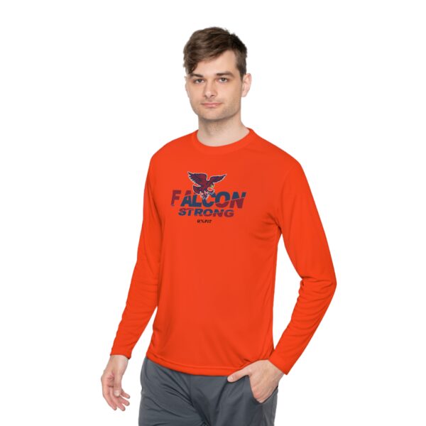 Unisex Lightweight Long Sleeve Tee - Falcon Strong - Image 6