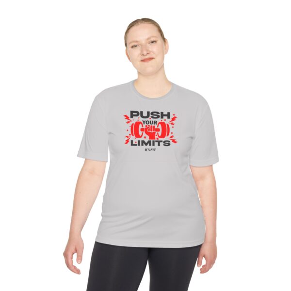 Unisex Moisture Wicking Tee - Push Your Limits - Image 15