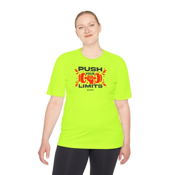 Unisex Moisture Wicking Tee - Push Your Limits - Image 6