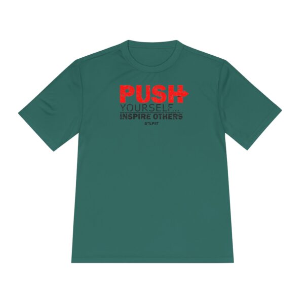 Unisex Moisture Wicking Tee - Push Yourself - Image 31