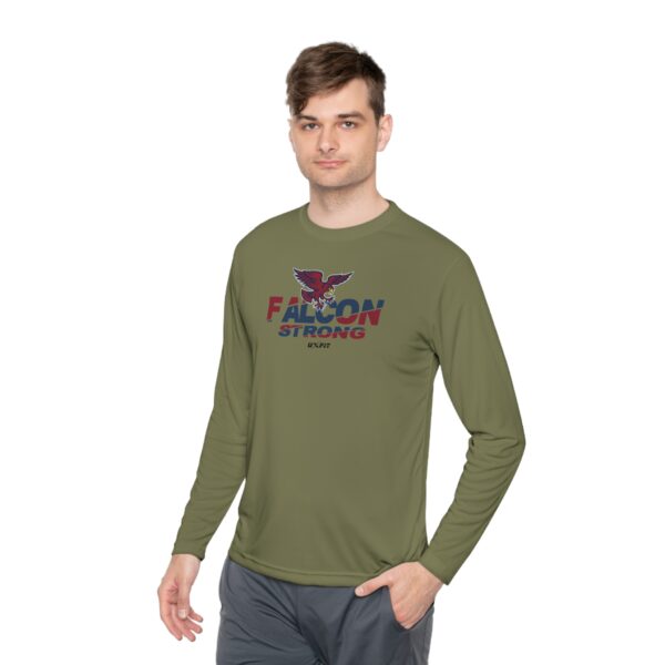 Unisex Lightweight Long Sleeve Tee - Falcon Strong - Image 24