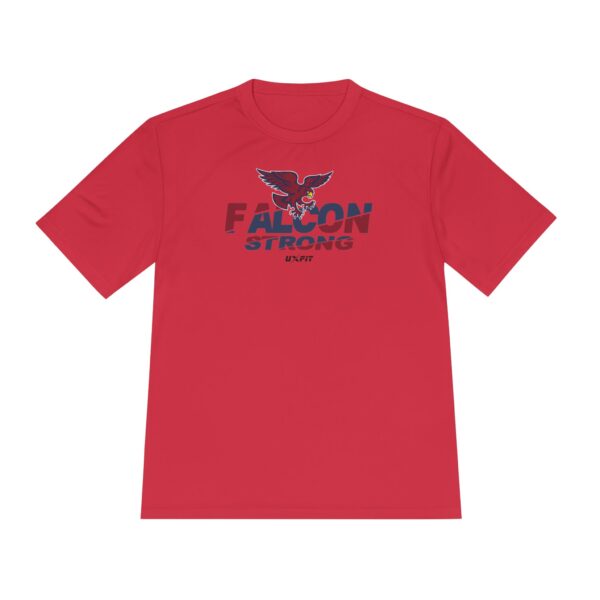 Unisex Moisture Wicking Tee - Falcon Strong - Image 2