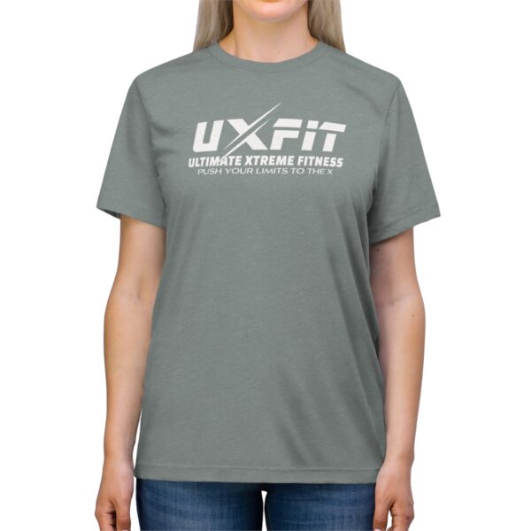 Unisex Triblend Tee - UX Fit White Logo - Image 8