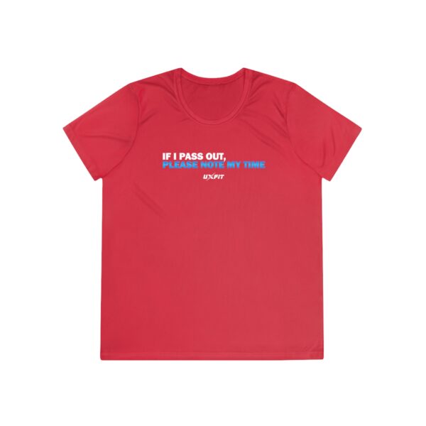 Ladies Competitor Tee - If I Pass Out... - Image 2